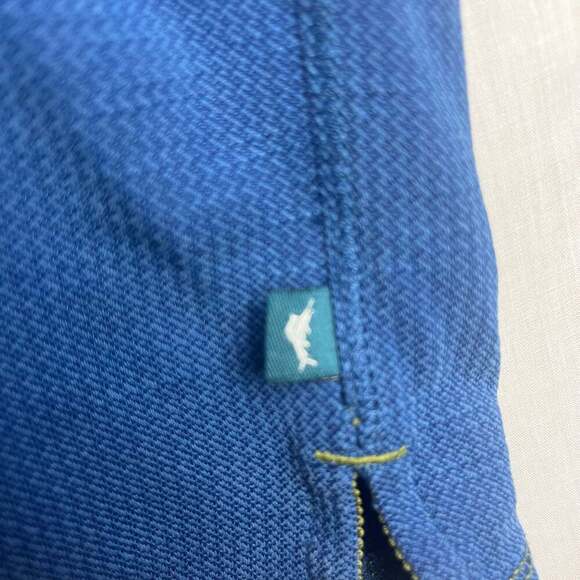 Tommy Bahama Island Zone V Neck Coastal Crest Men’s 2XLB Blue - Picture 3 of 10
